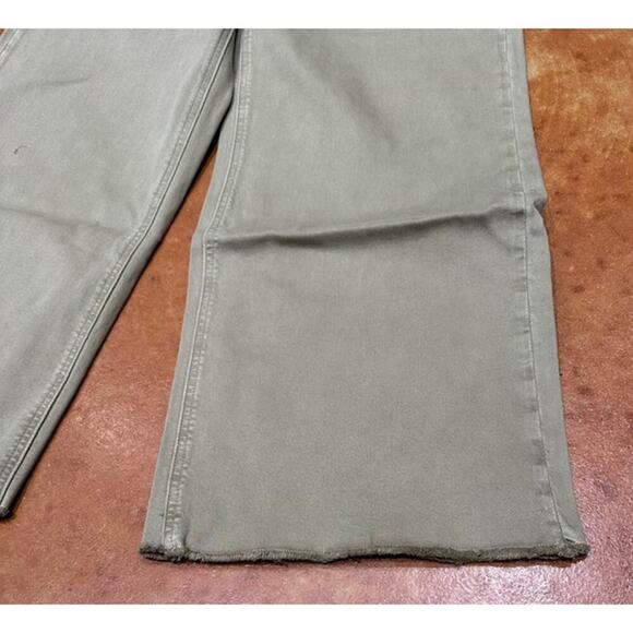 NWT Mica Wide Leg High Rise Cropped Denim Jean Size 26 & 28 - Picture 4 of 4